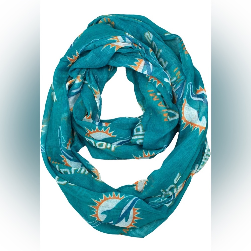 Miami Dolphins Infinity Scarf